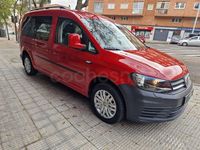 Usado VW Caddy Maxi Comfortline 150 CV (110 kW) 2018 Rojo Monovolumen