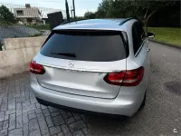Usado Mercedes C220 170 CV (125 kW) 2015 Gris / plata Familiar