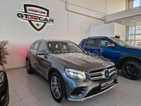 Usado Mercedes GLC220 AMG line 170 CV (125 kW) 2016 Gris / plata SUV