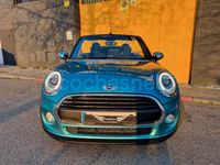 Usado Mini One Cabriolet 102 CV (75 kW) 2016 Azul Descapotable