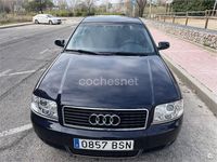 Usado Audi A6 130 CV (95 kW) 2001 Azul Berlina