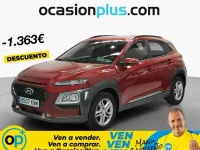 Usado Hyundai Kona 120 CV (88 kW) 2018 Rojo SUV