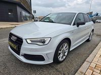 Usado Audi A3 Sportback S-Line 150 CV (110 kW) 2014 Blanco Utilitario