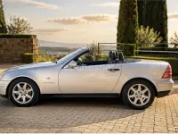 Usado Mercedes SLK230 193 CV (141 kW) 1998 Gris / plata Descapotable
