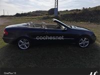 Usado Mercedes CLK320 Elegance 218 CV (160 kW) 2005 Azul Descapotable