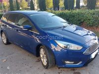 Usado Ford Focus Titanium 125 CV (91 kW) 2015 Azul Familiar