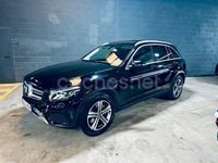 Usado Mercedes GLC220 170 CV (125 kW) 2017 Negro SUV