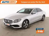Usado Mercedes E220 Avantgarde 195 CV (143 kW) 2017 Gris Berlina