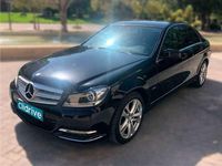 Usado Mercedes C200 Avantgarde Edition 136 CV (100 kW) 2012 Negro Berlina