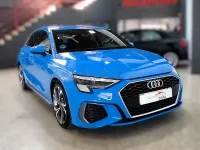 Usado Audi A3 Ambiente 150 CV (110 kW) 2022 Azul Berlina