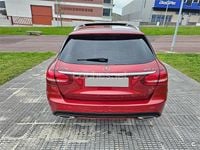 Usado Mercedes C220 AMG 170 CV (125 kW) 2017 Granate Familiar