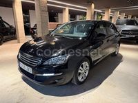 Usado Peugeot 308 Style 130 CV (95 kW) 2017 Negro Berlina