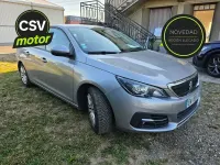 Usado Peugeot 308 SW Active 110 CV (80 kW) 2018 Gris Familiar
