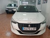 Usado Peugeot 208 Active 100 CV (73 kW) 2021 Blanco Utilitario