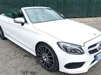 Usado Mercedes C200 184 CV (135 kW) 2017 Blanco Descapotable