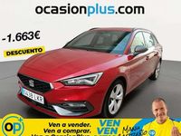 Usado Seat Leon ST FR 150 HP (110 kW) 2020 Vermelho Carrinha