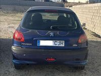 Usado Peugeot 206 75 CV (55 kW) 2003 Azul Utilitario