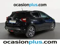 Usado Nissan Micra N-Connecta 90 CV (66 kW) 2018 Negro Utilitario