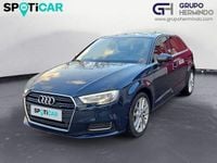 Usado Audi A3 Premium 110 CV (80 kW) 2017 Azul Utilitario