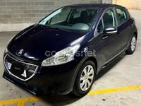 Usado Peugeot 208 Active 82 CV (60 kW) 2014 Negro Utilitario