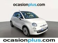 Usado Fiat 500 Lounge 69 CV (50 kW) 2013 Blanco Utilitario