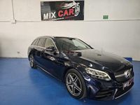 Usado Mercedes C200 160 CV (117 kW) 2019 Azul Familiar