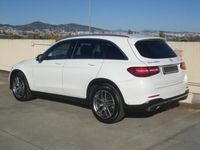Usado Mercedes GLC220 AMG line 170 CV (125 kW) 2015 Blanco SUV