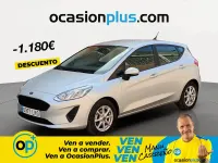 Usado Ford Fiesta Trend 75 CV (55 kW) 2020 Gris Utilitario