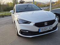 Usado Seat Leon ST Style 116 CV (85 kW) 2022 Blanco Familiar
