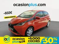 Usado Toyota Aygo X-play 69 CV (50 kW) 2016 Naranja Utilitario