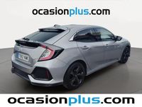 Usado Honda Civic Elegance 129 CV (94 kW) 2018 Gris plata Utilitario