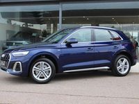 Usado Audi Q5 S-Line 204 CV (150 kW) 2021 Azul SUV