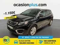 Usado Peugeot 5008 Active 120 CV (88 kW) 2017 Negro Monovolumen