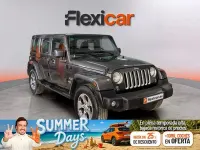 Usado Jeep Wrangler Unlimited Sahara 200 CV (147 kW) 2017 Gris / plata SUV