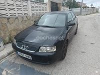 Usado Audi A3 Ambition 110 CV (80 kW) 2002 Negro Utilitario