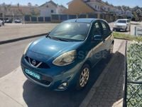 Usado Nissan Micra Acenta 80 CV (58 kW) 2015 Azul Utilitario