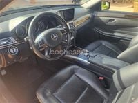 Usado Mercedes E200 Avantgarde 136 CV (100 kW) 2013 Negro Familiar
