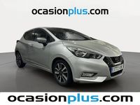Usado Nissan Micra N-Connecta 90 CV (66 kW) 2017 Gris plata Utilitario