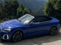 Usado Audi A5 Cabriolet S-Line 204 CV (150 kW) 2024 Azul Descapotable