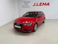Usado Audi A3 Ambition 105 CV (77 kW) 2013 Rojo Berlina