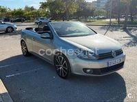 Usado VW Golf Cabriolet 140 CV (102 kW) 2012 Gris / plata Descapotable