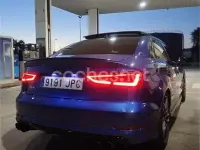 Usado Audi S3 300 CV (220 kW) 2014 Azul Berlina