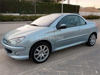 Usado Peugeot 206 CC 138 CV (101 kW) 2006 Azul Descapotable