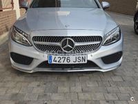 Usado Mercedes C220 AMG line 170 CV (125 kW) 2016 Gris / plata Coupe