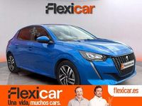 Usado Peugeot 208 Allure 102 CV (75 kW) 2020 Azul Utilitario