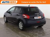 Usado Peugeot 208 Style 82 CV (60 kW) 2015 Azul Utilitario