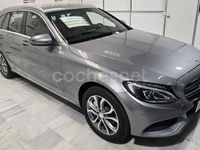 Usado Mercedes C350e Avantgarde 279 CV (205 kW) 2016 Gris / plata Familiar