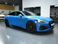 Usado Audi RS5 Sportback Exclusive 450 CV (330 kW) 2022 Azul Berlina