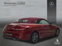 Usado Mercedes C220 AMG line 194 CV (142 kW) 2021 Rojo jacinto Descapotable
