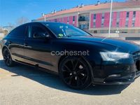 Usado Audi A5 Sportback 177 CV (130 kW) 2013 Negro Utilitario